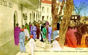 Fort National - Depart des touristes